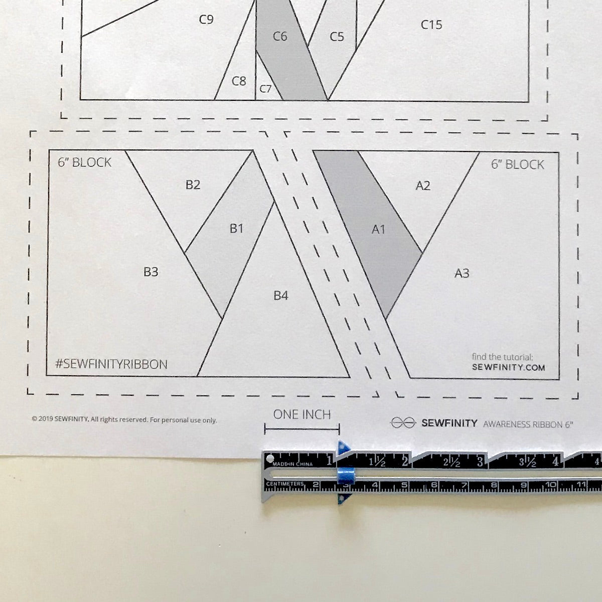 Padrões Gratuitos de Foundation Paper Piecing para Iniciantes