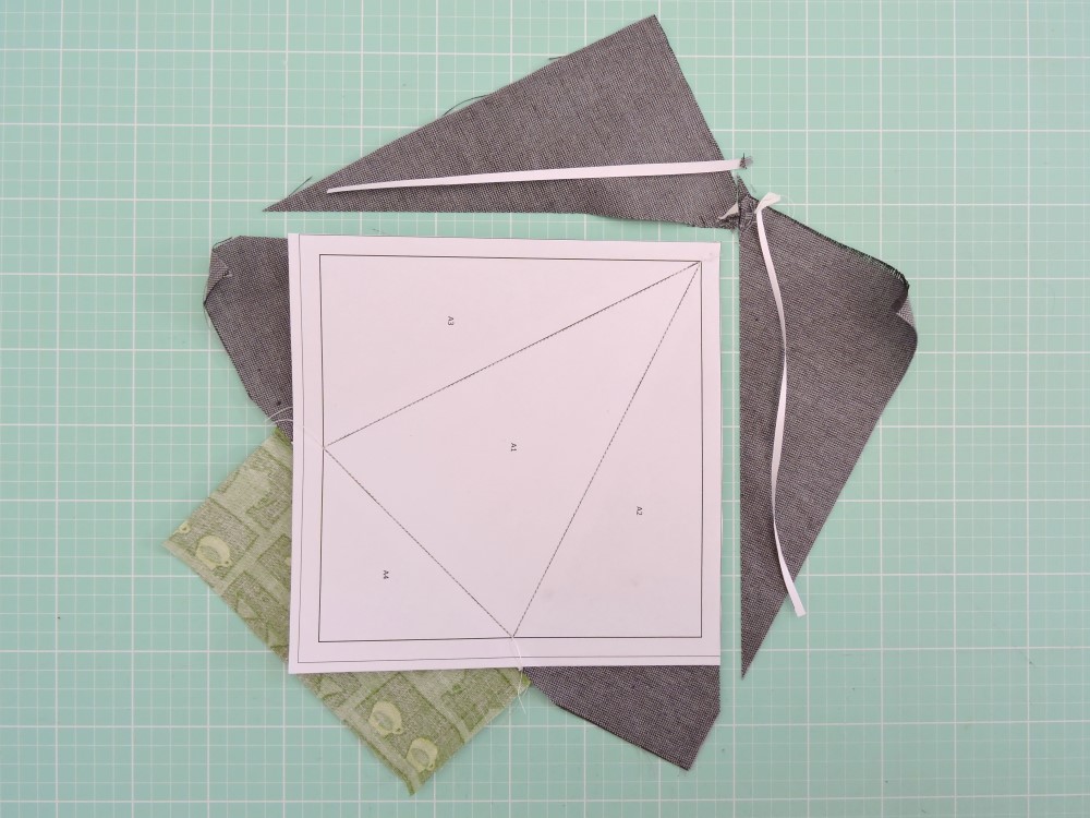 como fazer a tcnica do foundation paper piecing