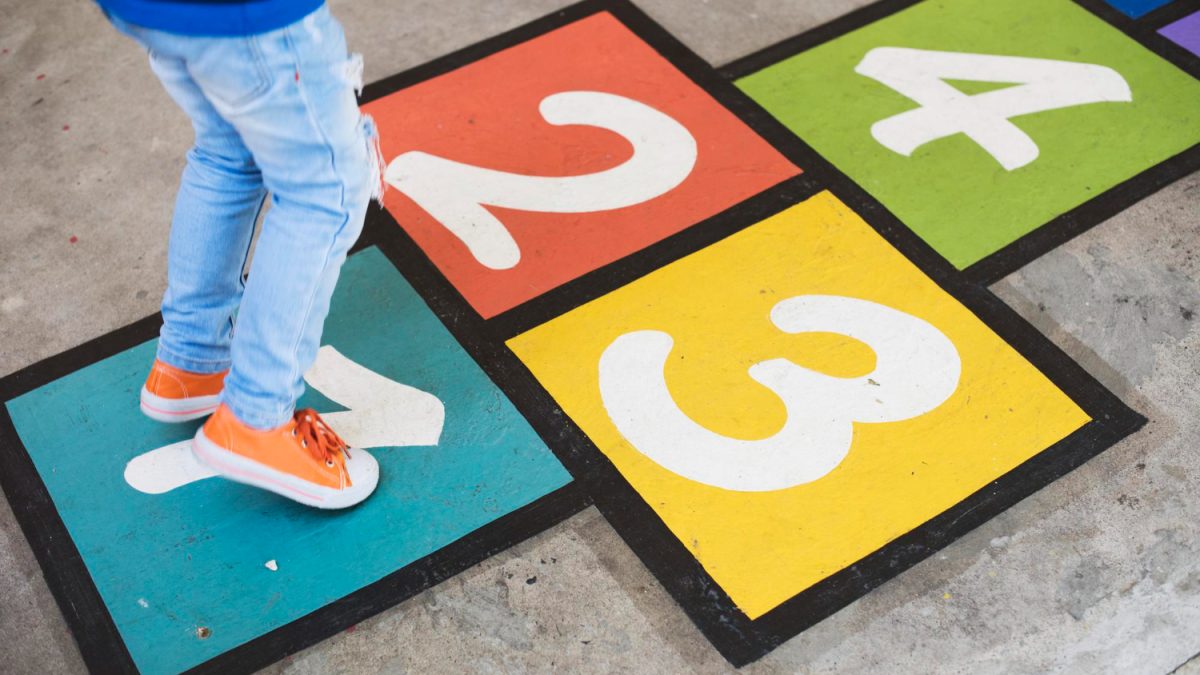 Como Fazer Amarelinha Permanente no Chão do Quintal