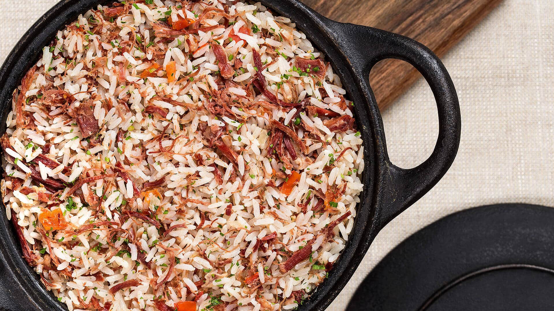 como fazer arroz carreteiro