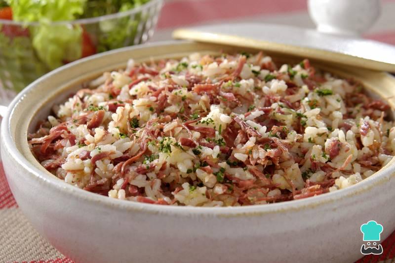 como fazer arroz carreteiro