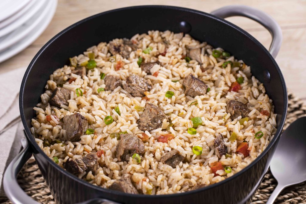 receita de arroz carreteiro simples