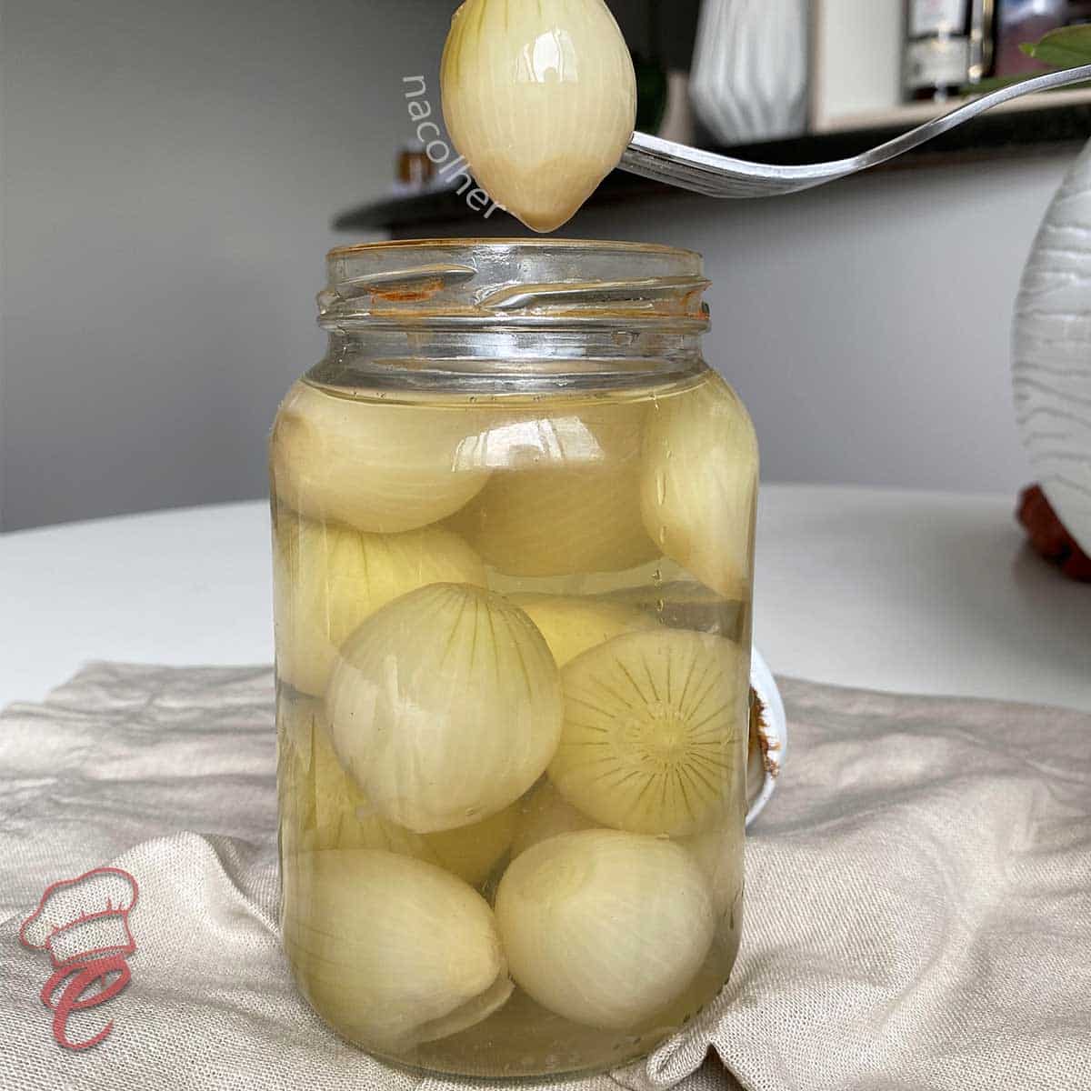 como fazer cebola em conserva