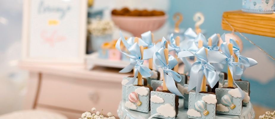 como fazer chá de bebê