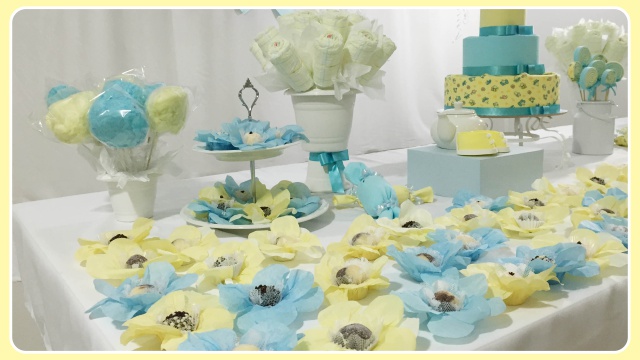 como fazer chá de bebê