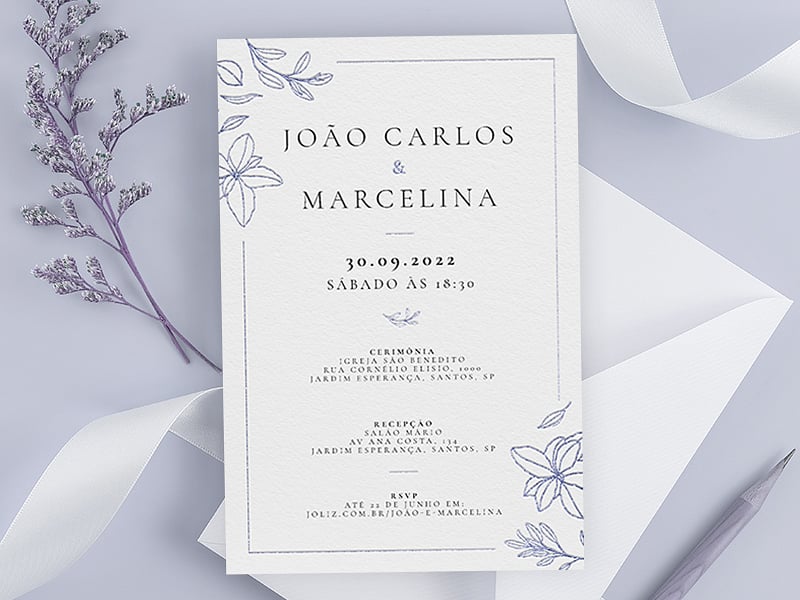 Como Fazer Convite de Casamento Personalizado