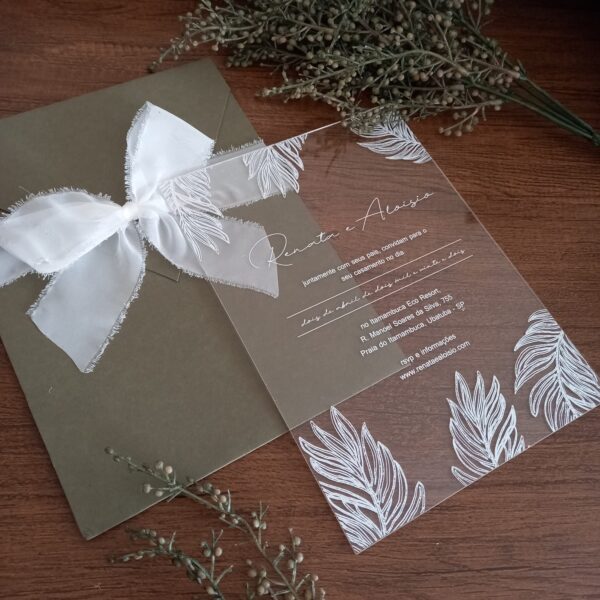 dicas de impressão de convite de casamento DIY