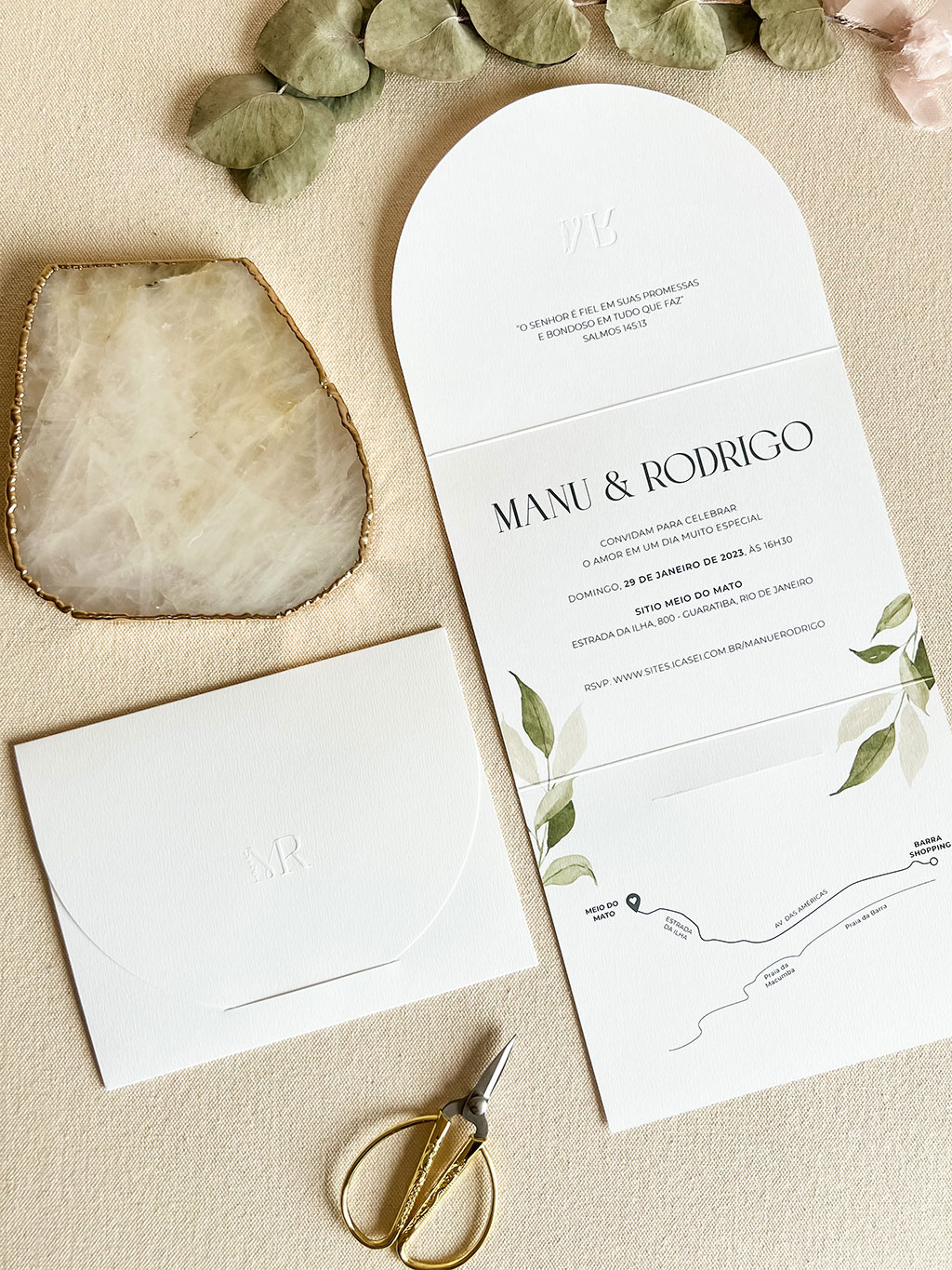 ideias de design para convites de casamento personalizados