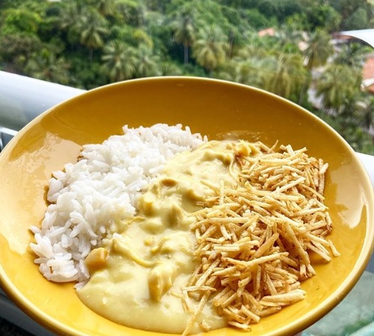 como fazer creme de galinha