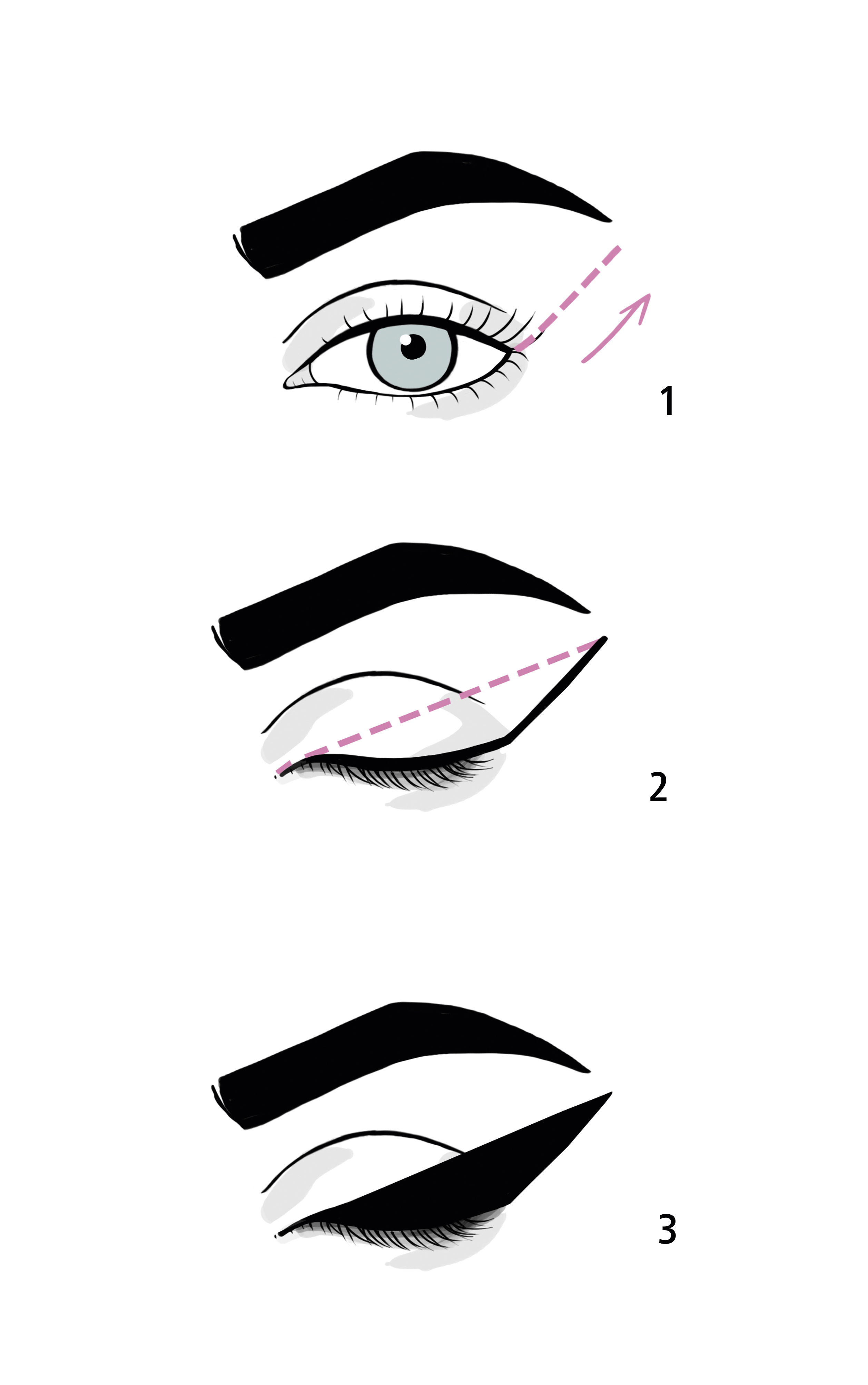 como fazer delineado