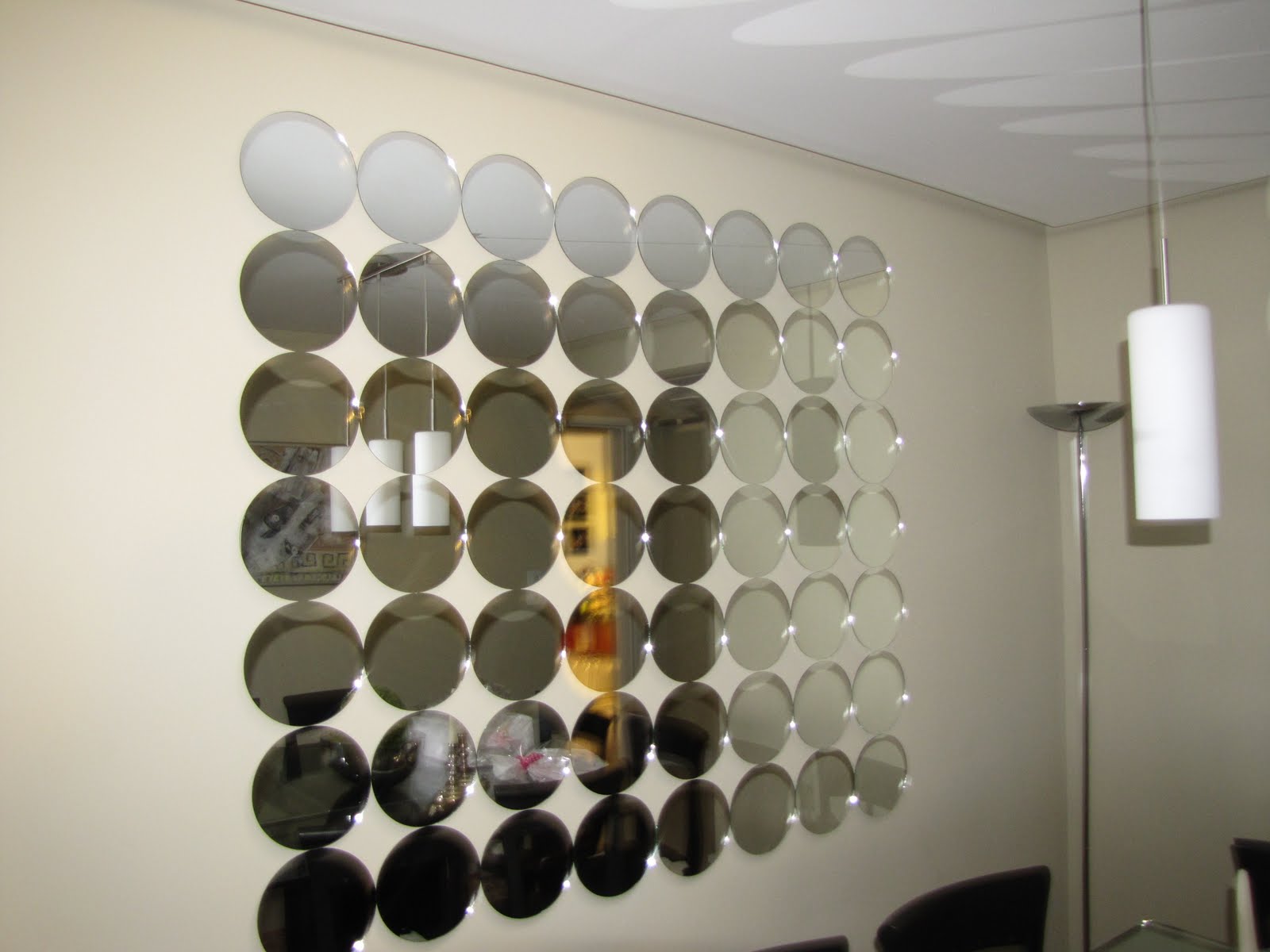 como fazer espelho decorativo com cd