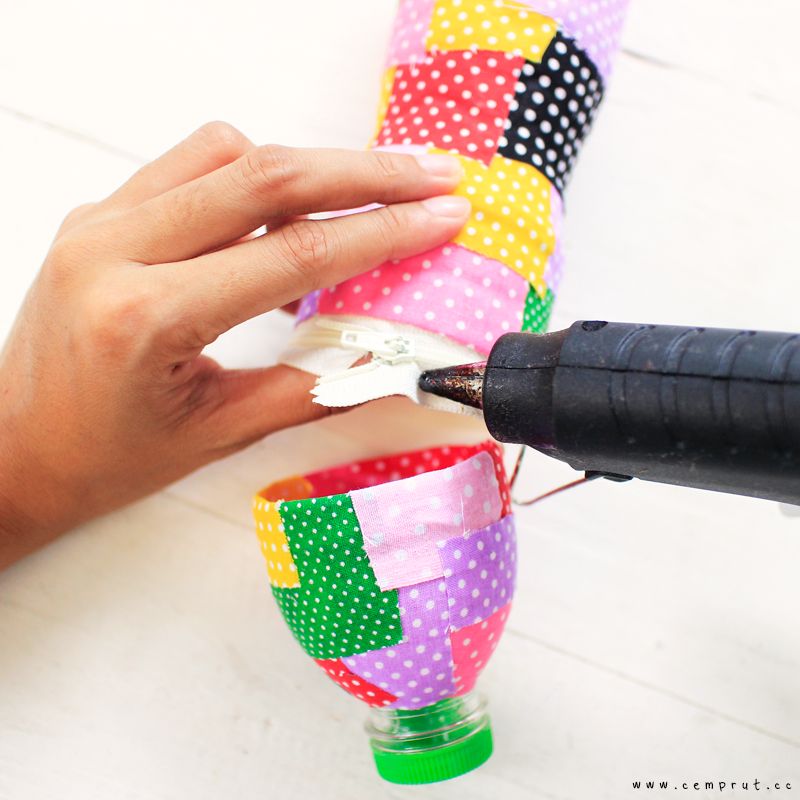 5 Ideias Criativas para Decorar seu Estojo de Garrafa PET