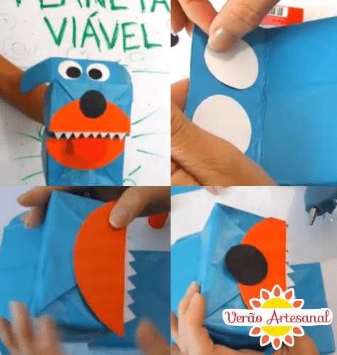 Como usar fantoches de caixa de leite em sala de aula