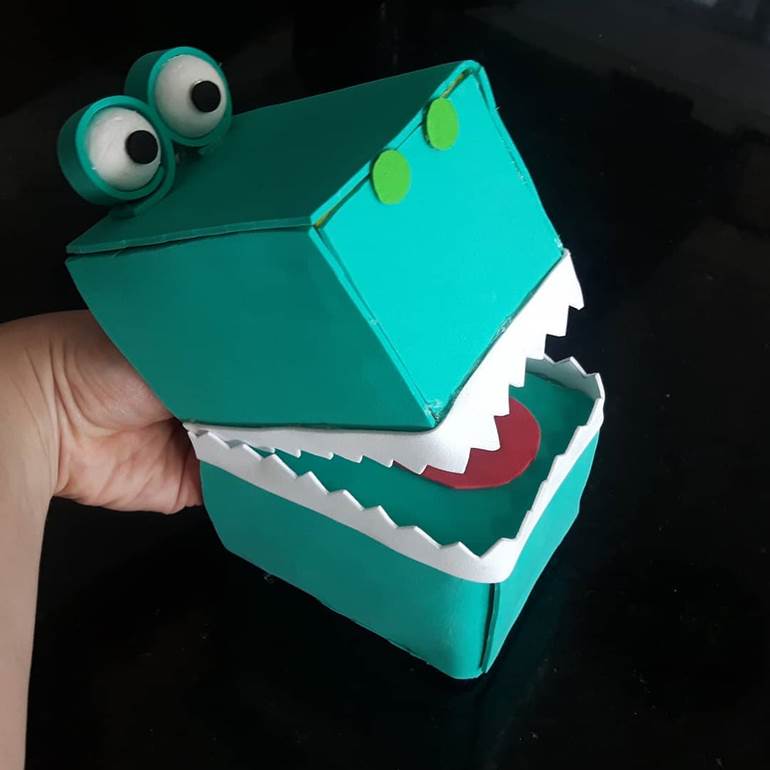 5 ideias de personagens para fantoches de caixa de leite