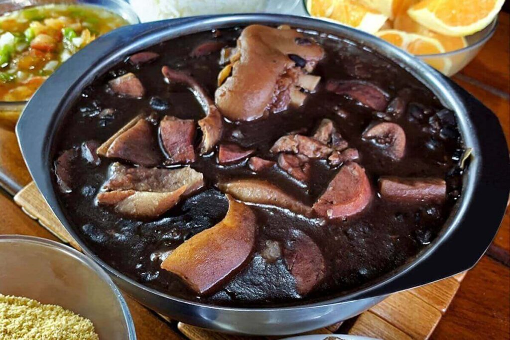 tempo de preparo feijoada com carnes salgadas
