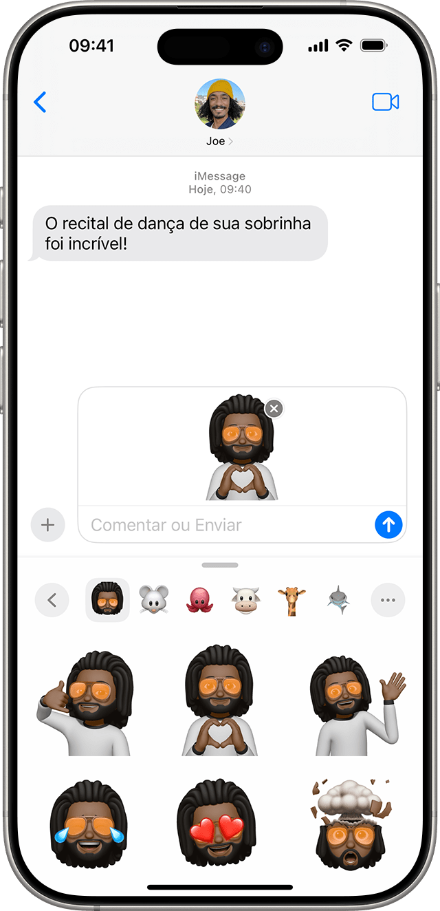 Diferenças entre criar figurinhas no iOS 16 e iOS 17