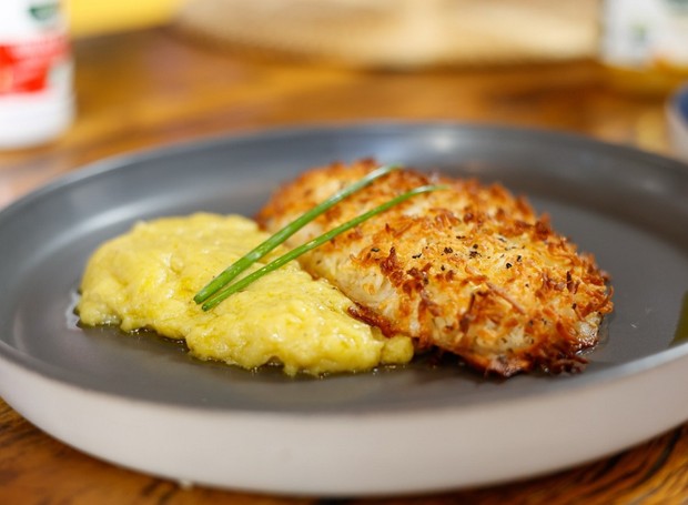 melhor forma de empanar tilápia