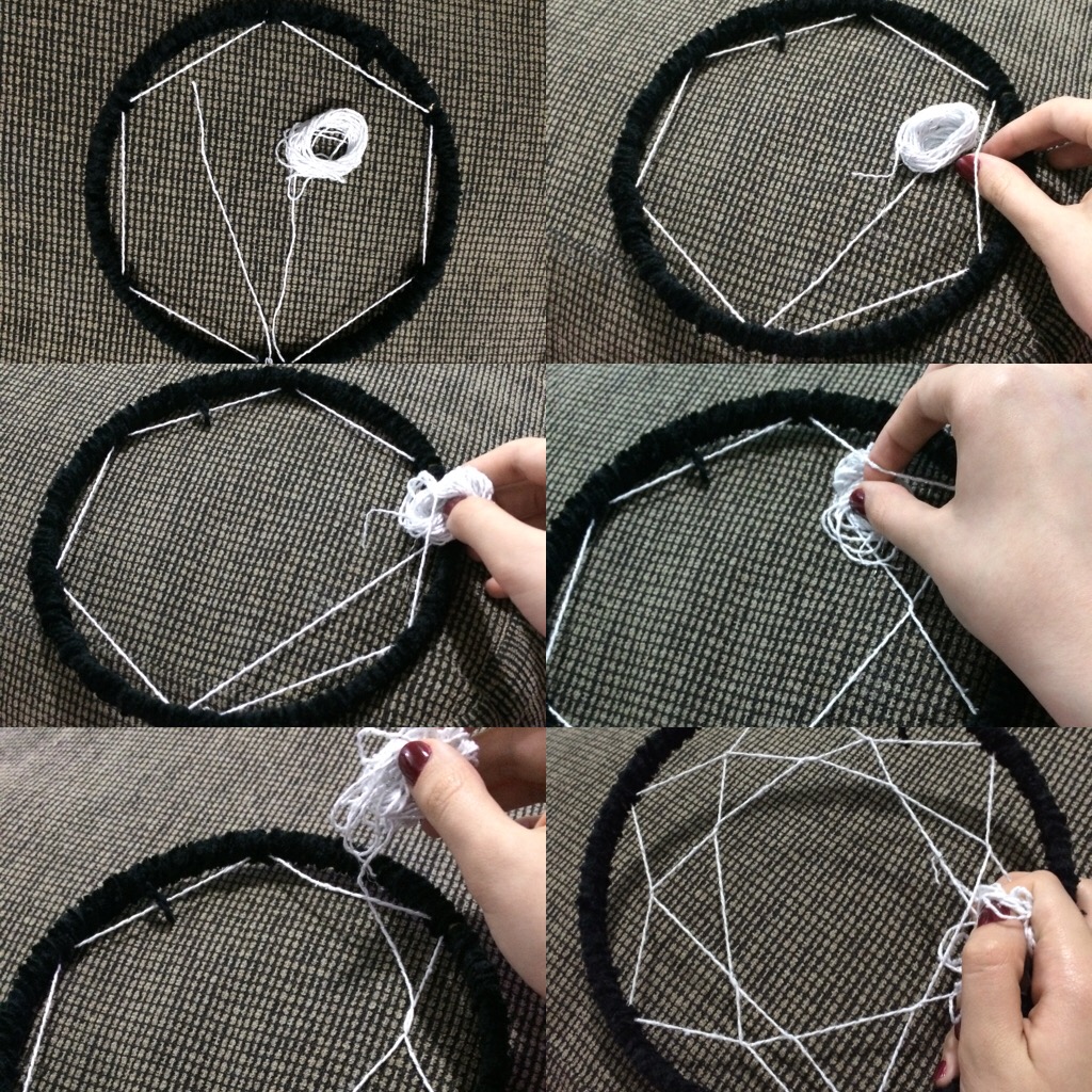 tutorial filtro dos sonhos macramê