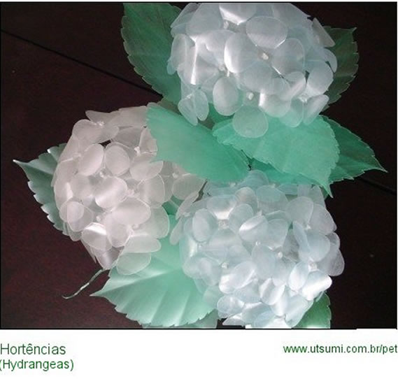 artesanato com garrafa pet flores fáceis