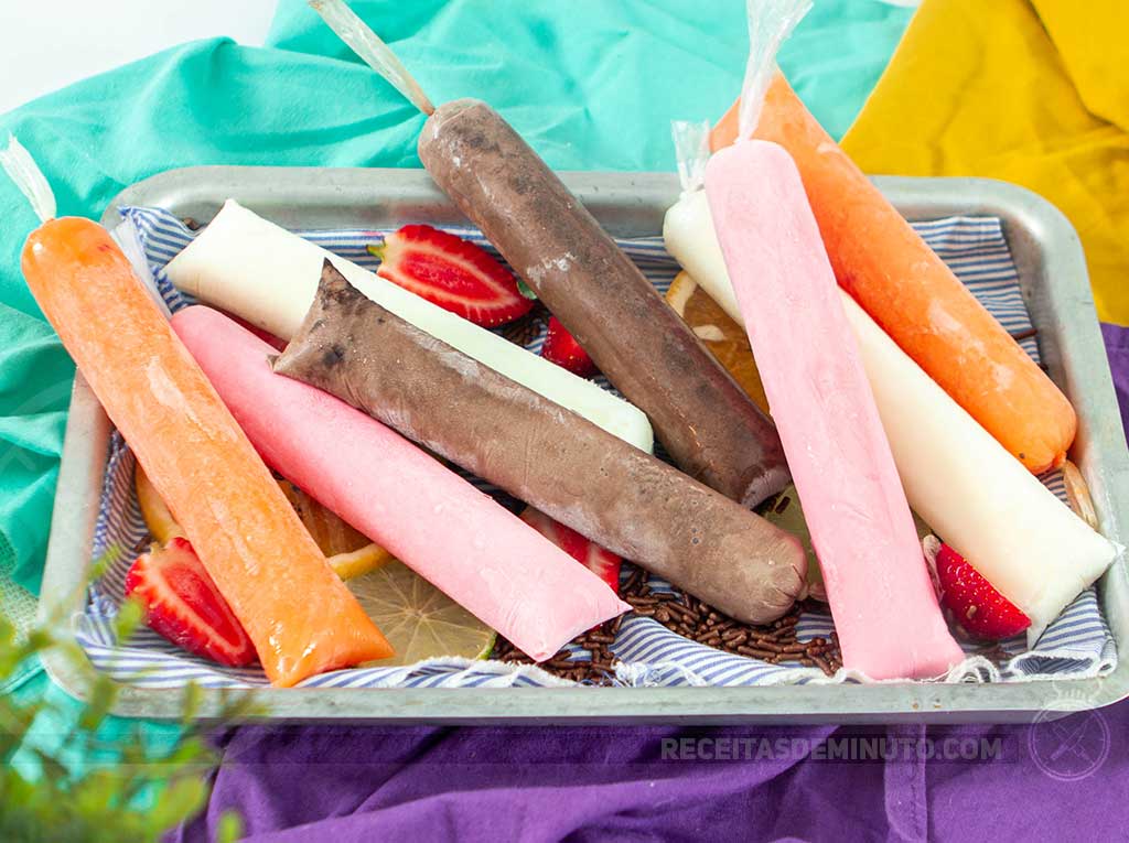 como fazer geladinhos gourmet