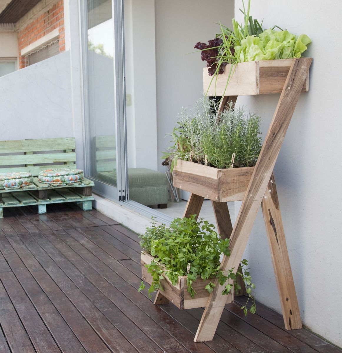 horta vertical para varanda