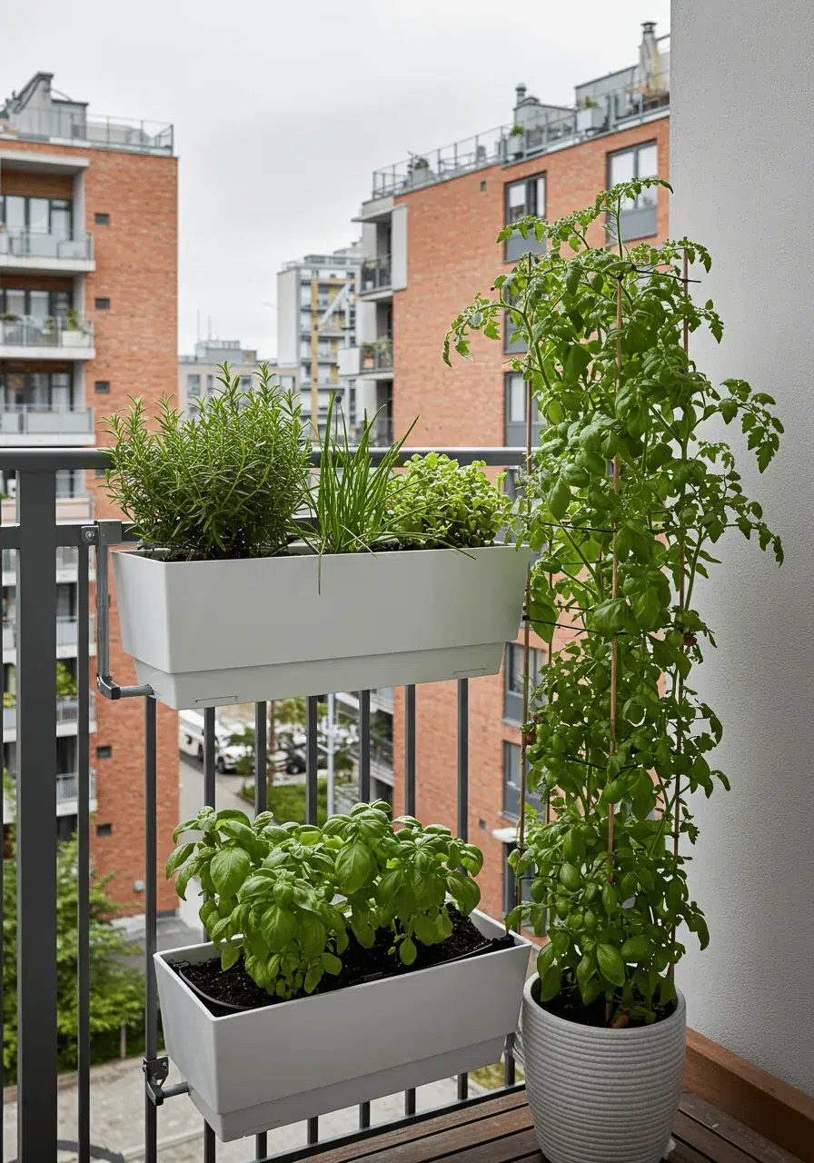 cuidados com horta em apartamento