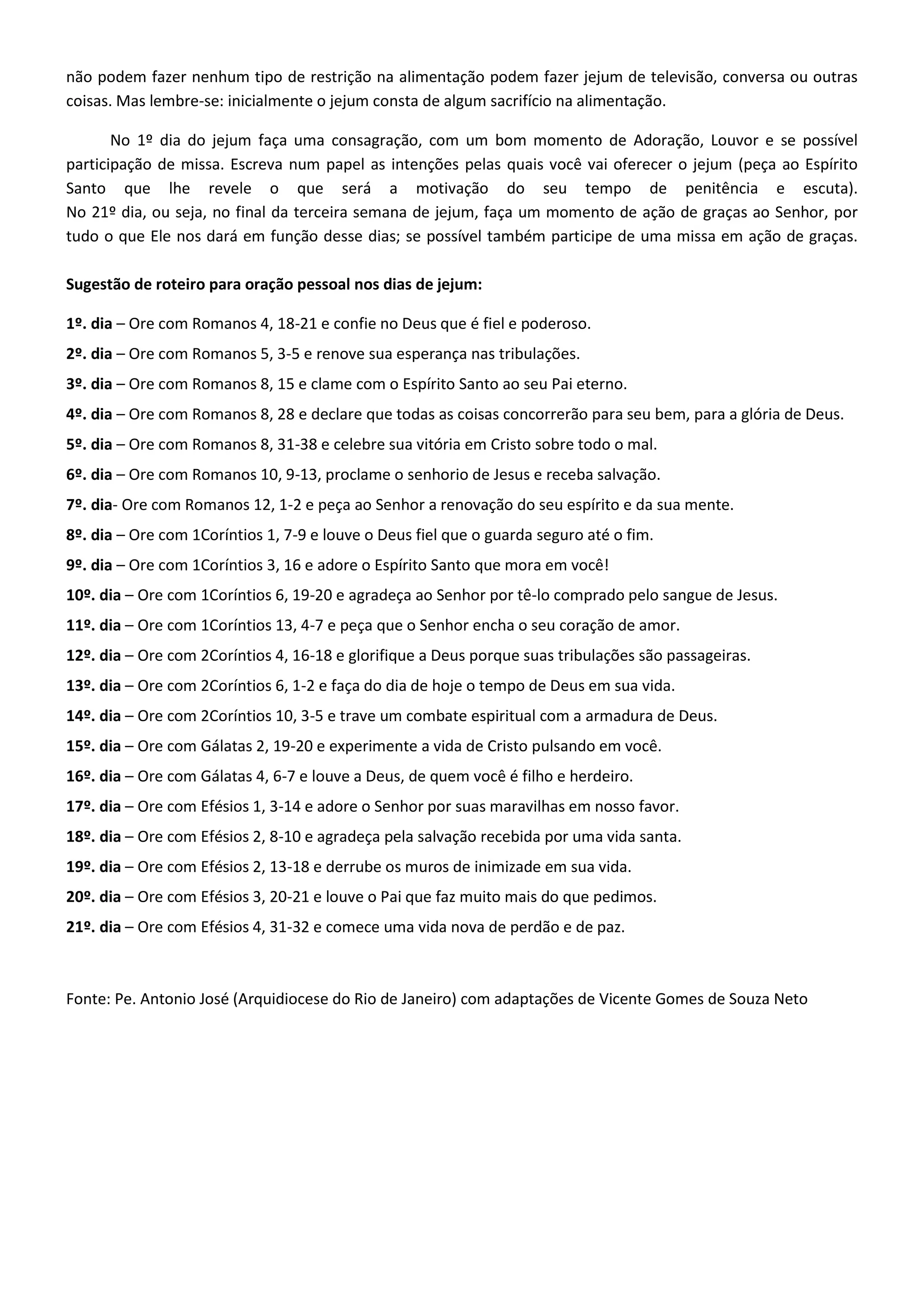 Jejum de Daniel: Mitos e Verdades sobre a Dieta