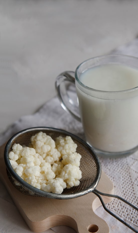 substituir iogurte por kefir