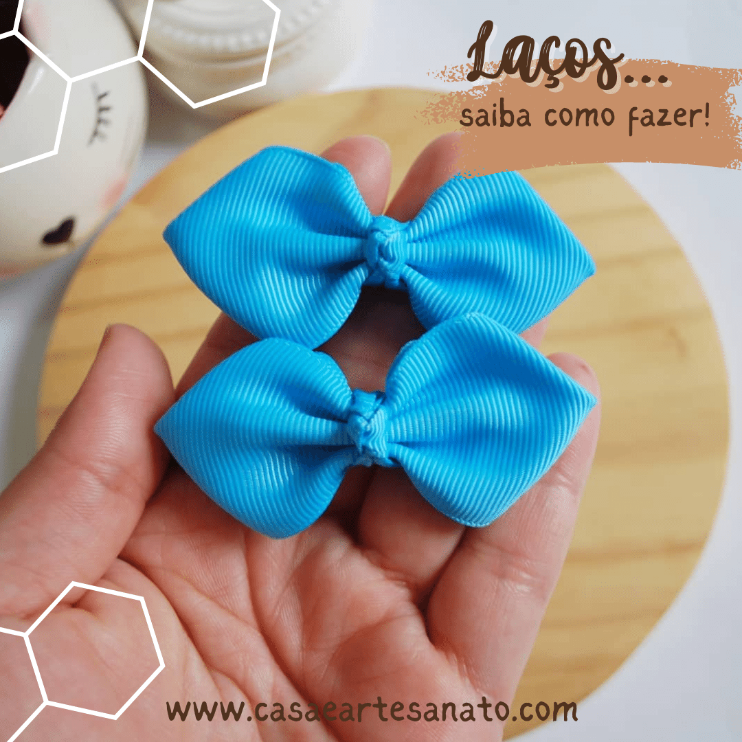 como fazer lacos bonitos