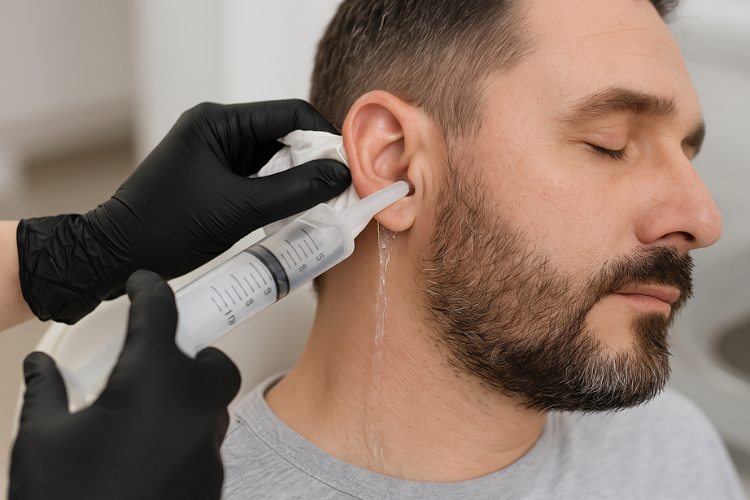 riscos da lavagem de ouvido caseira