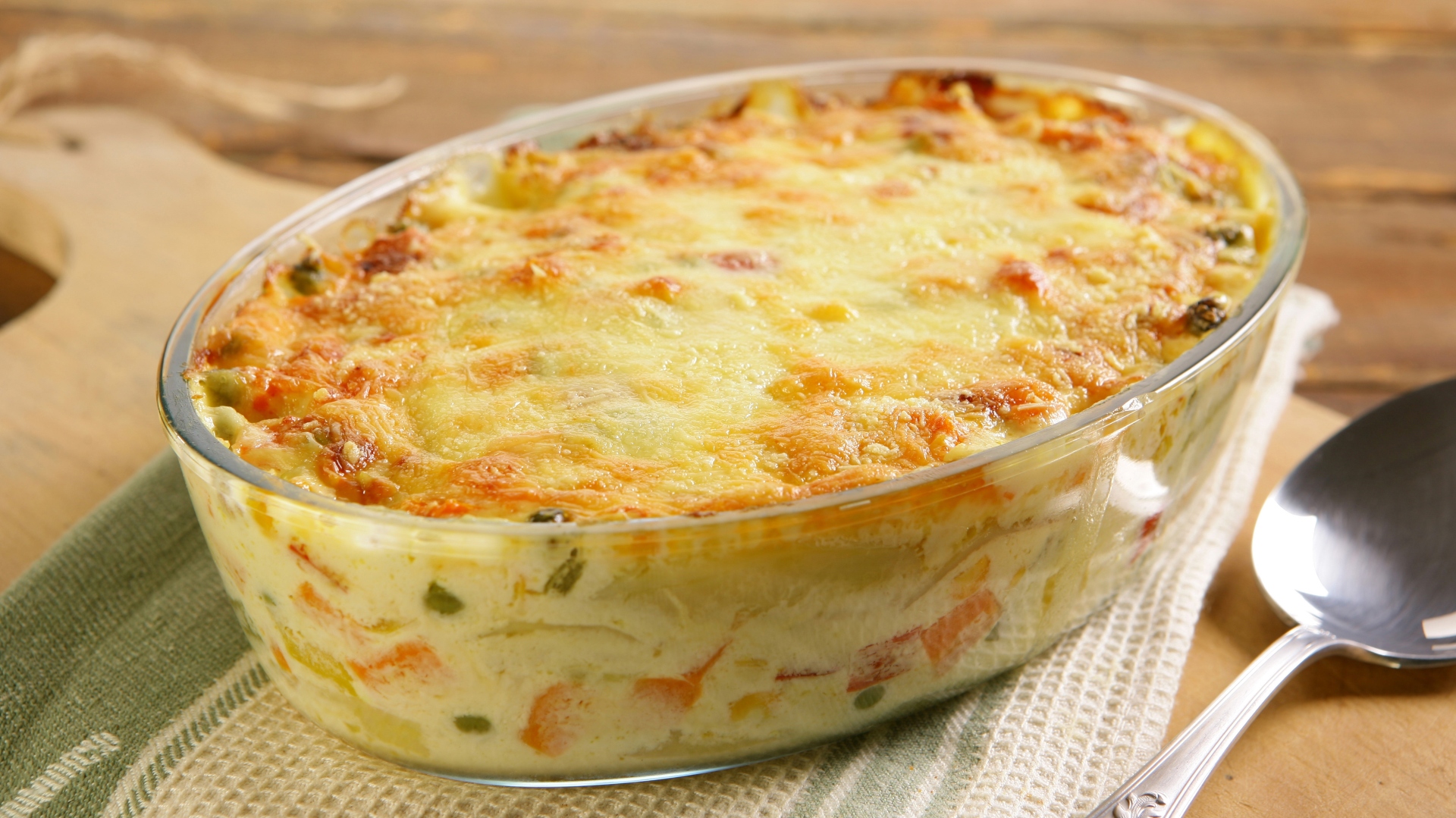 como fazer legumes gratinados