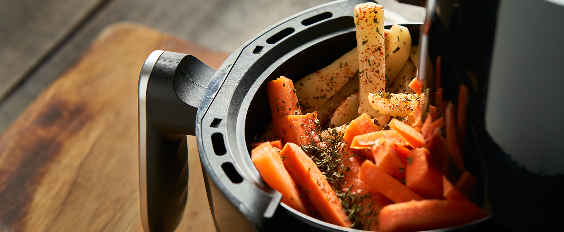 legumes macios na airfryer