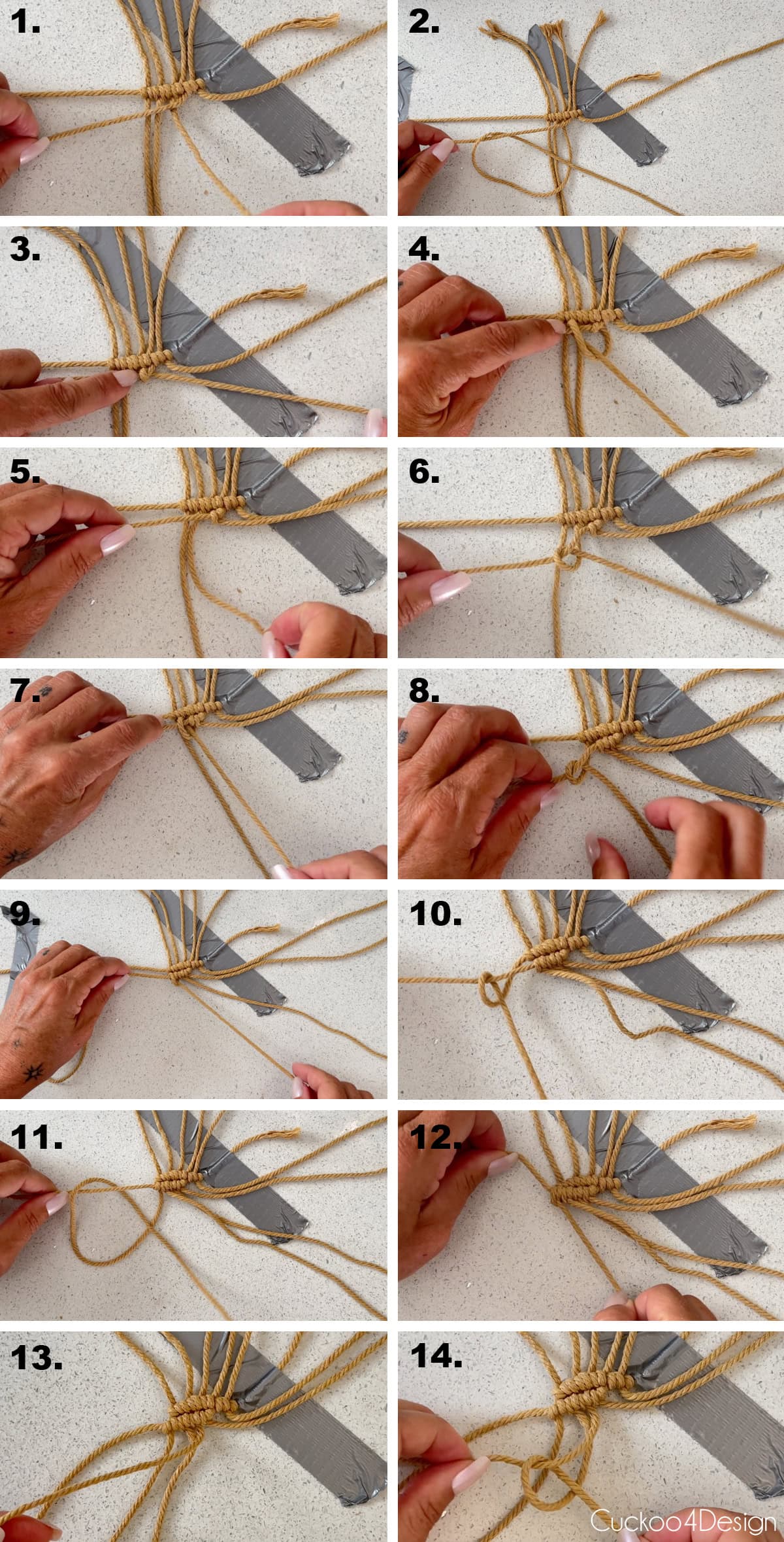 materiais necessarios para macrame