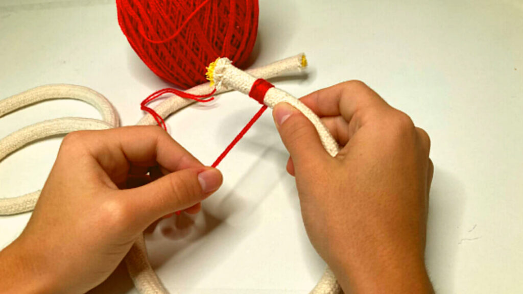 como fazer macramê