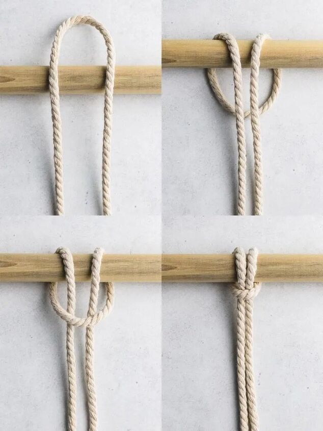 passo a passo de nós de macrame