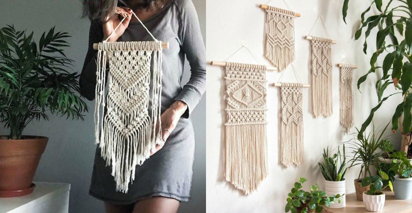 materiais para artesanato em macramê