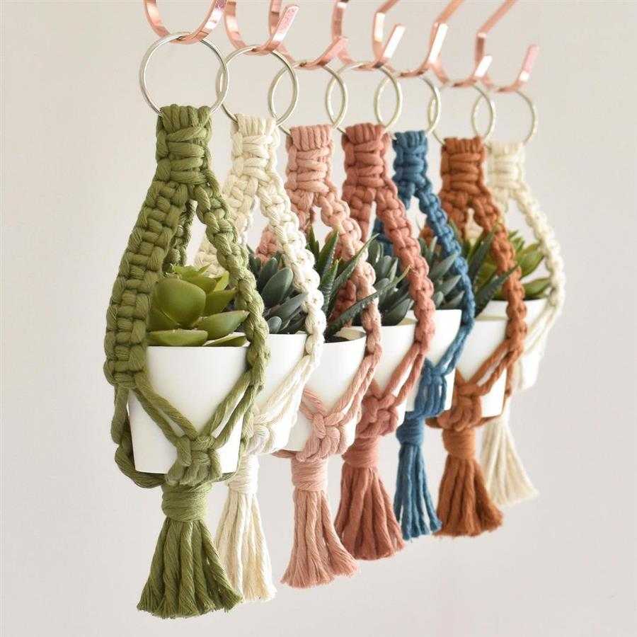 como fazer macramê passo a passo