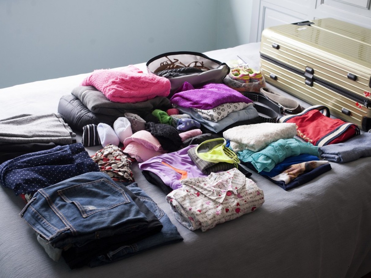 técnicas para otimizar espaço na mala