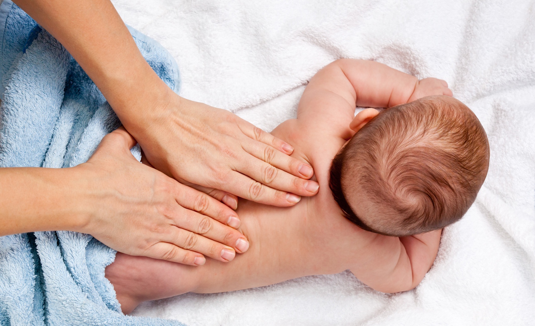 massagem Shantala para recém nascidos