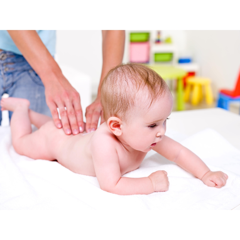 benefícios massagem Shantala cólicas