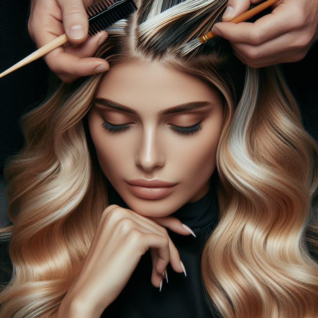 Cuidados Pós-Mechas: Matização e Reconstrução para um Loiro Perfeito