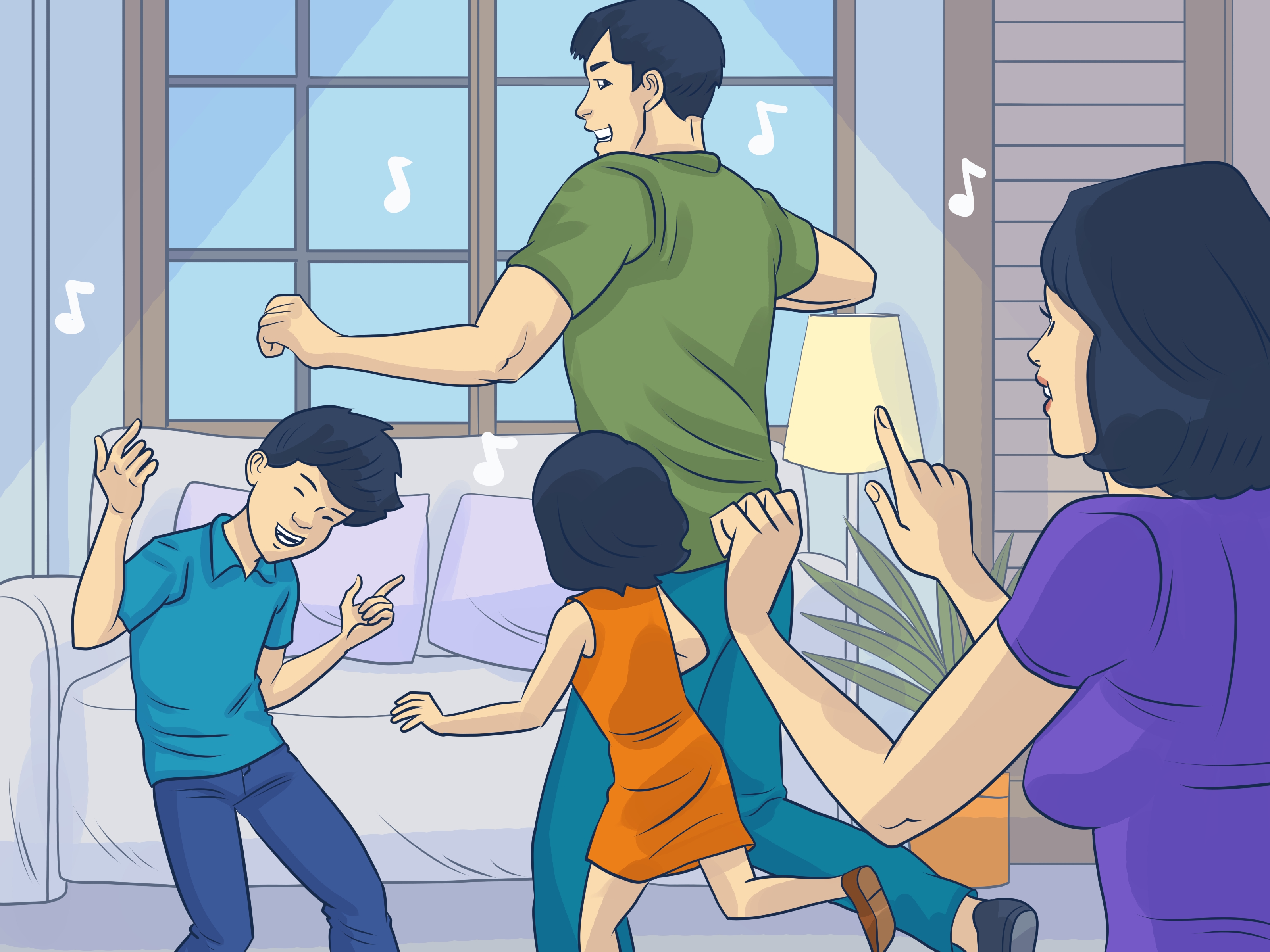 Dinâmicas de grupo que garantem risadas em família