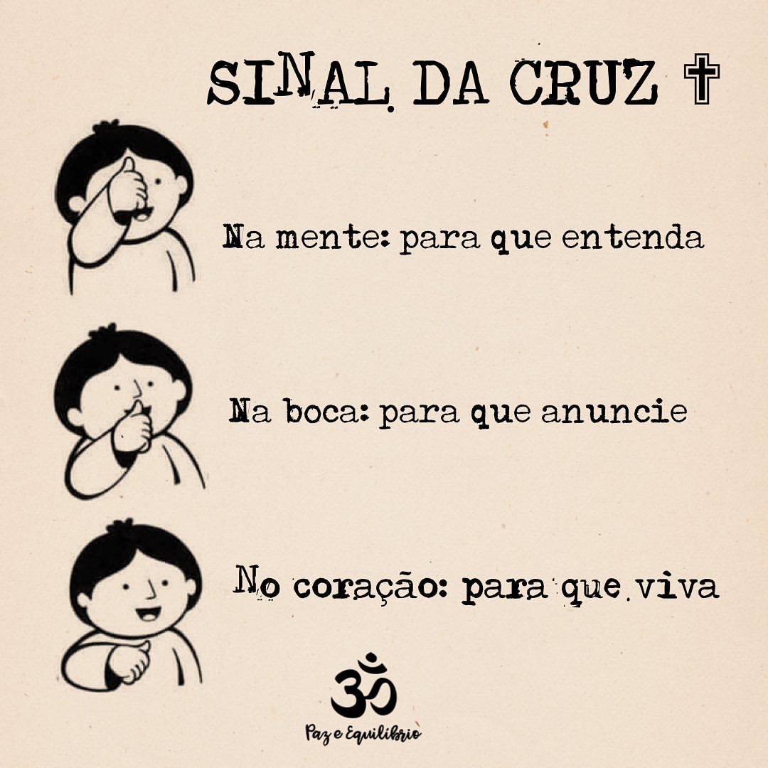 Como Ensinar o Sinal da Cruz para Crianças