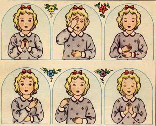 como fazer o sinal da cruz