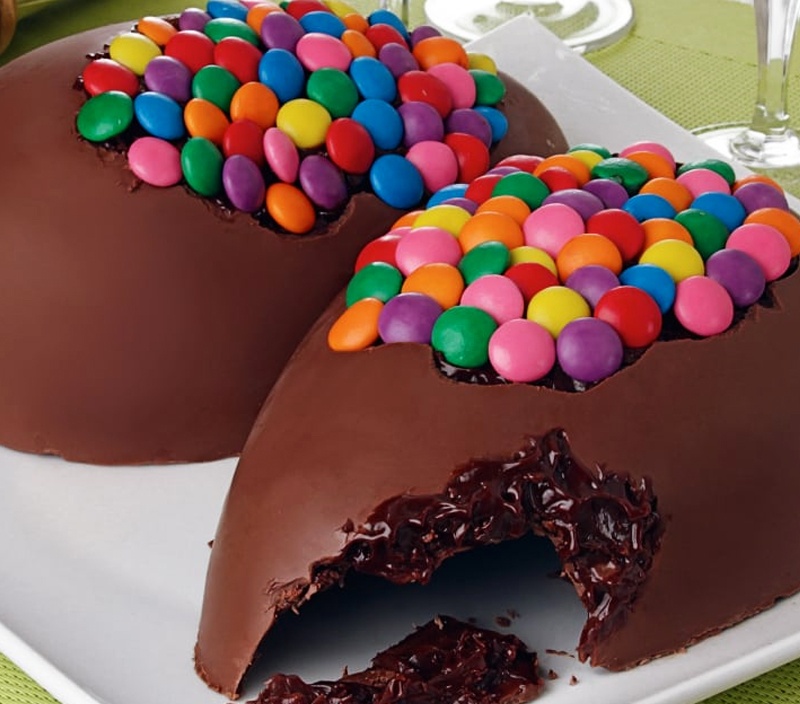 calculo de rendimento de chocolate para ovos de páscoa