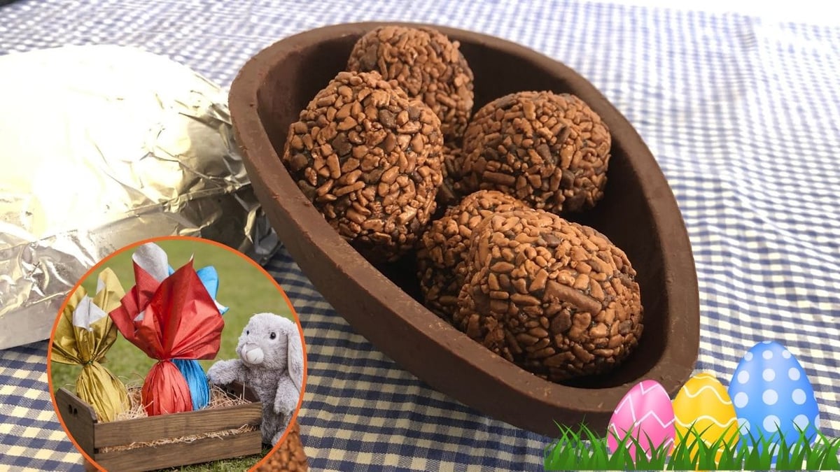 como fazer ovo de pascoa artesanal