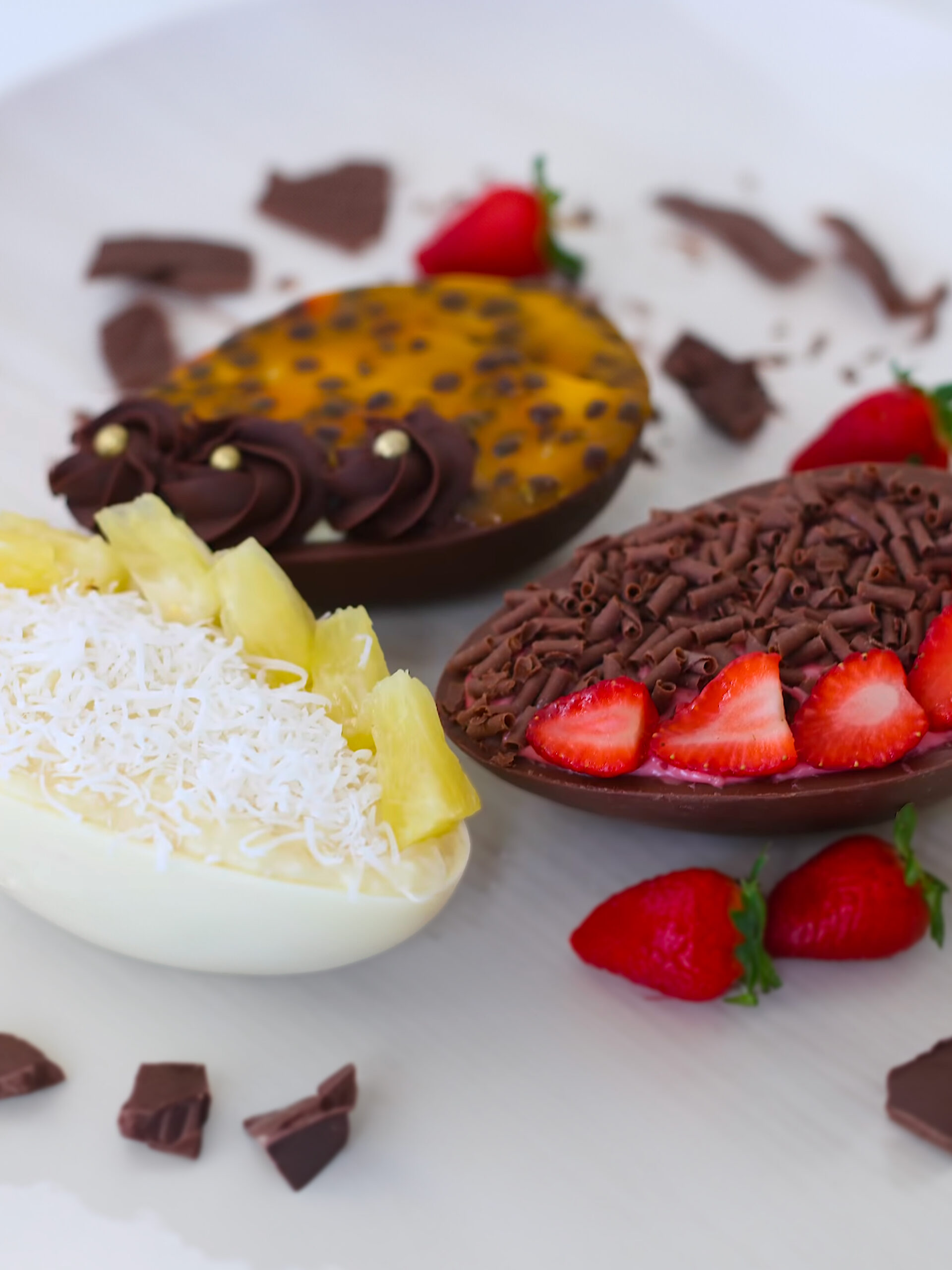 técnicas de temperagem de chocolate para ovos