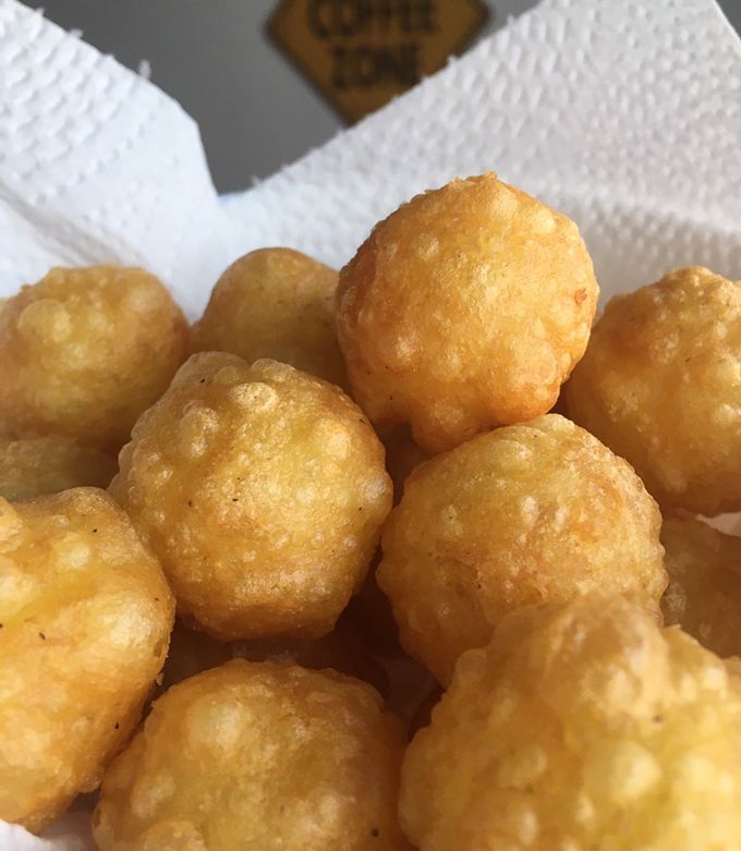 receita de pão de queijo frito fácil e rápido