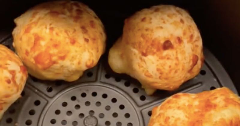 como fazer pao de queijo na airfryer