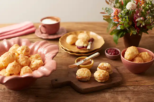 como fazer pao de queijo na airfryer